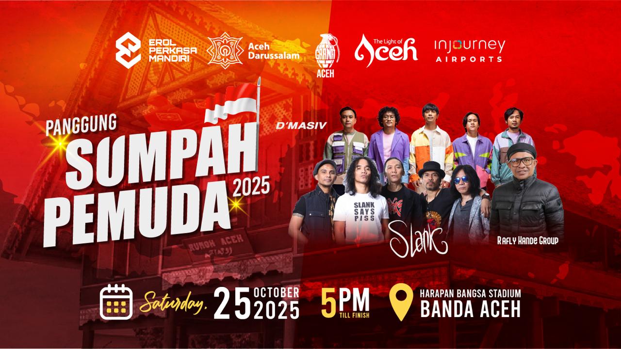 Banner Panggung Sumpah Pemuda 2025